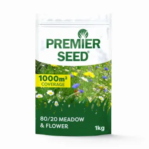 80/20 Meadow & Flower Seed Mix 1kg