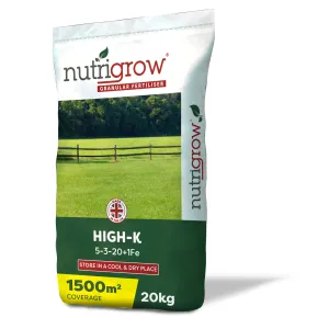 5-3-20+1Fe Nutrigrow High-K Fertiliser 20kg