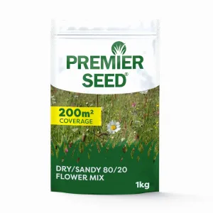 Dry/Sandy 80/20 Flower Mix 1kg