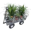 The Handy 400kg Garden Trolley with liner & Tray in situ