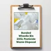 Bunded Wheelie Bin 205L Pesticide Waste Disposal